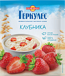 Овсяная каша момент Геркулес с клубникой